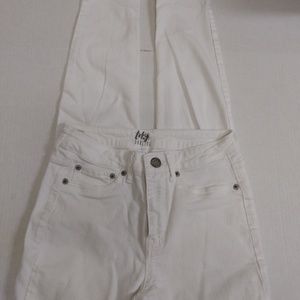 Tokyo Darling High Waisted Jegging SZ 4 White